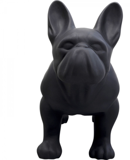Sošky psů KARE Design Soška Pes Toto - černý, 90cm