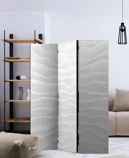 Paravány Paraván Origami wall Dekorhome 135x172 cm (3-dílný)
