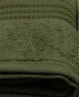 Ručníky L'essentiel Sada 4 ks ručníků Rainbow 70x140 cm zelená
