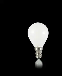 LED žárovky LED žárovka Ideal Lux Sfera Bianco 253411 E14 4W 4000K 380lm bílá
