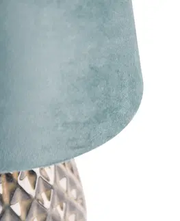 Stolni lampy Klasická stolní lampa zelená 35 cm - Betty