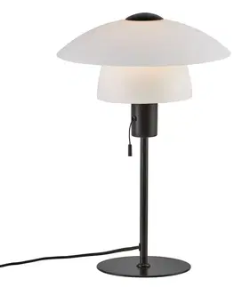 Stolní lampy Nordlux Stolní lampa Verona, bílá a černá