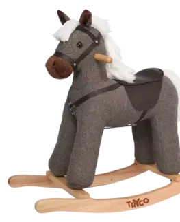 Hračky TRYCO - Houpací kůň Milo Brown, velký (36m+)