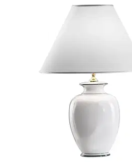 Lampy Kolarz Kolarz 731.70W - Stolní lampa NONNA 1xE27/100W/230V bílá 