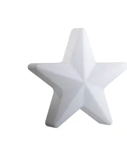 Vánoční světelná hvězda STERNTALER Sterntaler LED hvězda IP44 bílá RGBW Ø 20 cm