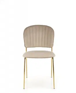 Jídelní sety Jídelní židle K499 Halmar Béžová