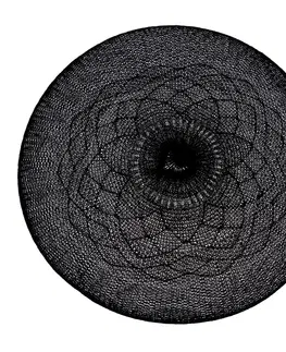 Prostírání Prostírání Mandala černá, 38 cm