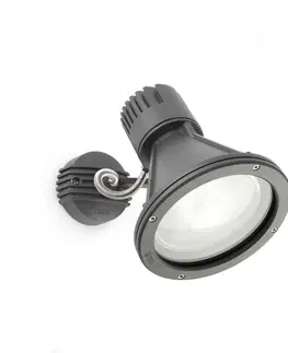 Moderní venkovní nástěnná svítidla FARO PROJECT 165 projekční lampa, tmavě šedá