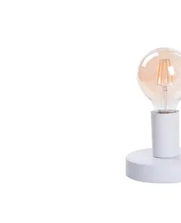 Lampy na noční stolek Rabalux stolní lampa Bowie E27 1x MAX 60W bílá 6570