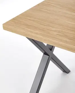 Jídelní stoly Jídelní stůl APEX dýha Halmar 160x90 cm