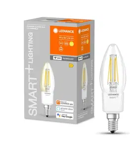 Chytré žárovky LEDVANCE SMART+ LEDVANCE SMART+ WiFi Filament Candle 40 E14 4W 827