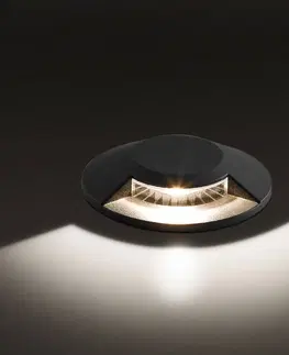 Nájezdová svítidla EVN EVN Scopum LED podlahové světlo kulaté 1násobné
