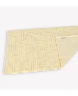 Koberce a koberečky Matějovský Koupelnová předložka Penny máslová, 50 x 80 cm