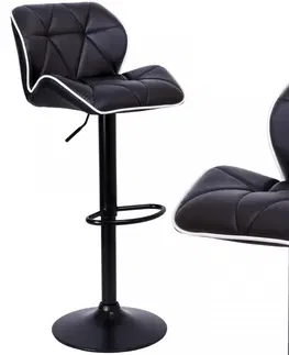 Barové židle TZB Barová židle Grappo černá