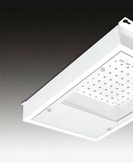 Nouzová svítidla SEC Přisazené nouzové LED svítidlo pro vysoké stropy LED - C.POWERLUX2 230V AC/DC RAL9003, MidPower LED, 3900 lm, barva bílá, neadresovatelný CBS 15-B-102-00-01-SP