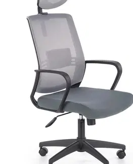 Kancelářské židle HALMAR Kancelářské křeslo Arsia šedé