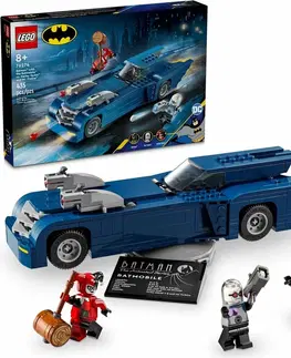Hračky LEGO LEGO - DC Batman 76274 Batman a Batmobil vs. Harley Quinn a Mr. Freeze