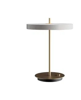 Stolní lampy na noční stolek UMAGE UMAGE LED stolní lampa Asteria Table USB šedá
