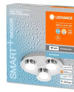 Inteligentní stropní svítidla LEDVANCE SMART+ LEDVANCE SMART+ WiFi Orbis Wall Round, Ø 30 cm