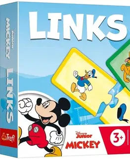 Hračky společenské hry TREFL -  Hra - Link Mini - Disney Mickey Mouse and Friends