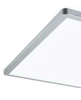LED stropní svítidla PAULMANN LED Panel 3-krokové-stmívatelné Atria Shine hranaté 420x420mm 2700lm 4000K matný chrom