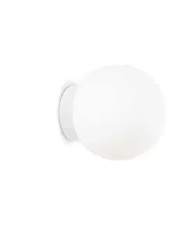 Klasická nástěnná svítidla Ideal Lux MAPA BIANCO AP1 D15 SVÍTIDLO NÁSTĚNNÉ/STORPNÍ 059808