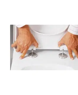 Kompletní WC sady WC prkénko s pomalým zavíráním MEXEN bílé