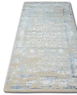 Koberce a koberečky Dywany Lusczow Kusový koberec MANYAS Mariet modro-krémový, velikost 160x230