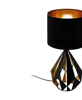 Lampy Eglo Eglo 43077 - Stolní lampa CARLTON 1xE27/60W/230V 