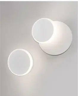 LED nástěnná svítidla NOVA LUCE nástěnné svítidlo AUSTIN bílý hliník LED 6W 9001705