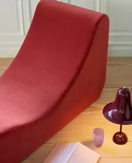 Stolní lampy Verpan VERPAN Pantop stolní lampa burgundská červená