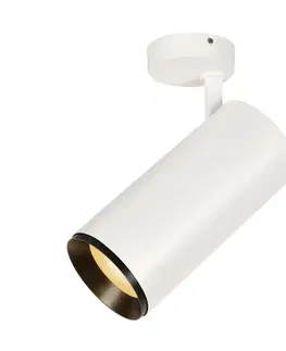 LED bodová svítidla SLV BIG WHITE NUMINOS SPOT DALI XL přisazené stropní svítidlo bílé/černé 36 W 2700 K 36° 1005745