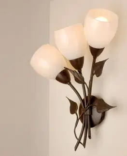 Nástěnná svítidla Menzel Menzel Chalet - květinové nástěnné světlo