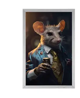 Zvířecí gangsteři Plakát zvířecí gangster potkan