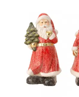 Vánoční dekorace SANTA figurka různé druhy