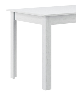 Jídelní stoly Jídelní stůl MEPHIT 110x80 cm, bílá