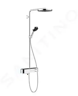 Sprchy a sprchové panely HANSGROHE Pulsify S Sprchový set 260 s vanovým termostatem ShowerTablet Select 400, 1 proud, chrom 24230000