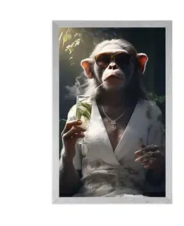 Zvířecí gangsteři Plakát zvířecí gangster opice