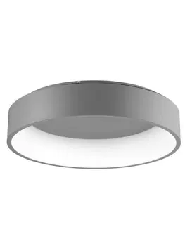 LED stropní svítidla NOVA LUCE stropní svítidlo RANDO šedý hliník a akryl LED 42W 230V 3000K IP20 6167208