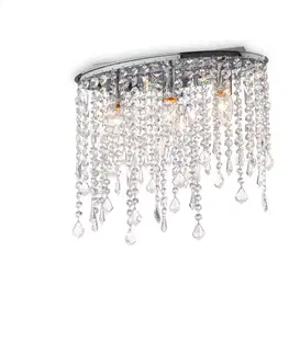 Designová stropní svítidla Ideal Lux RAIN PL3 SVÍTIDLO STROPNÍ 008370