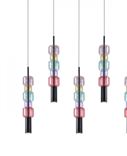 Designové lustry KARE Design Lustr Candy Bar - barevný 100cm