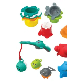 Hračky INFANTINO - Sada hraček do koupele Splish and Splash