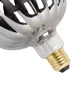 Zarovky E27 stmívatelná LED lampa G125 kouřová 4W 40 lm 2200K