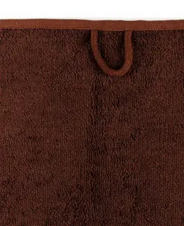 Ručníky 4Home Bamboo Premium ručník tmavě hnědá, 50 x 100 cm, sada 2 ks