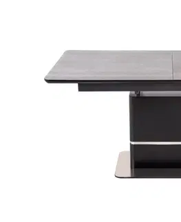 Jídelní stoly HALMAR Jídelní stůl Martin tmavě šedý