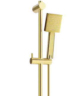 Sprchy a sprchové panely Posuvný sprchový set MEXEN DF45 zlatý