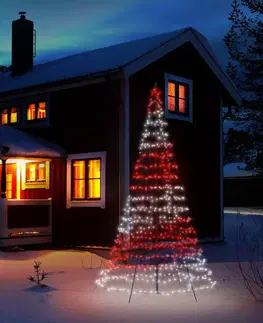 Vánoční venkovní dekorace twinkly Twinkly Light Tree venkovní, RGBW, výška 400cm