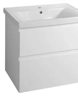 Koupelnový nábytek AQUALINE ALTAIR umyvadlová skříňka 67x60x45cm, bílá AI270
