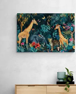 Obrazy zvířat Obraz zvířata z džungle