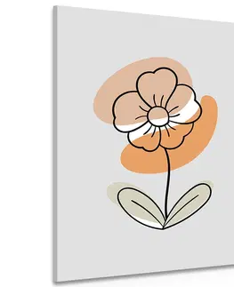 Obrazy květů Obraz minimalistický květ No4